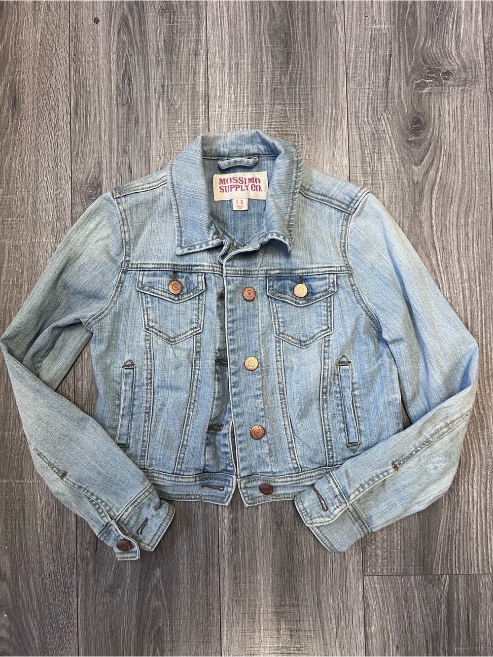 Mossimo Supply Co. Light Blue Denim Jacket